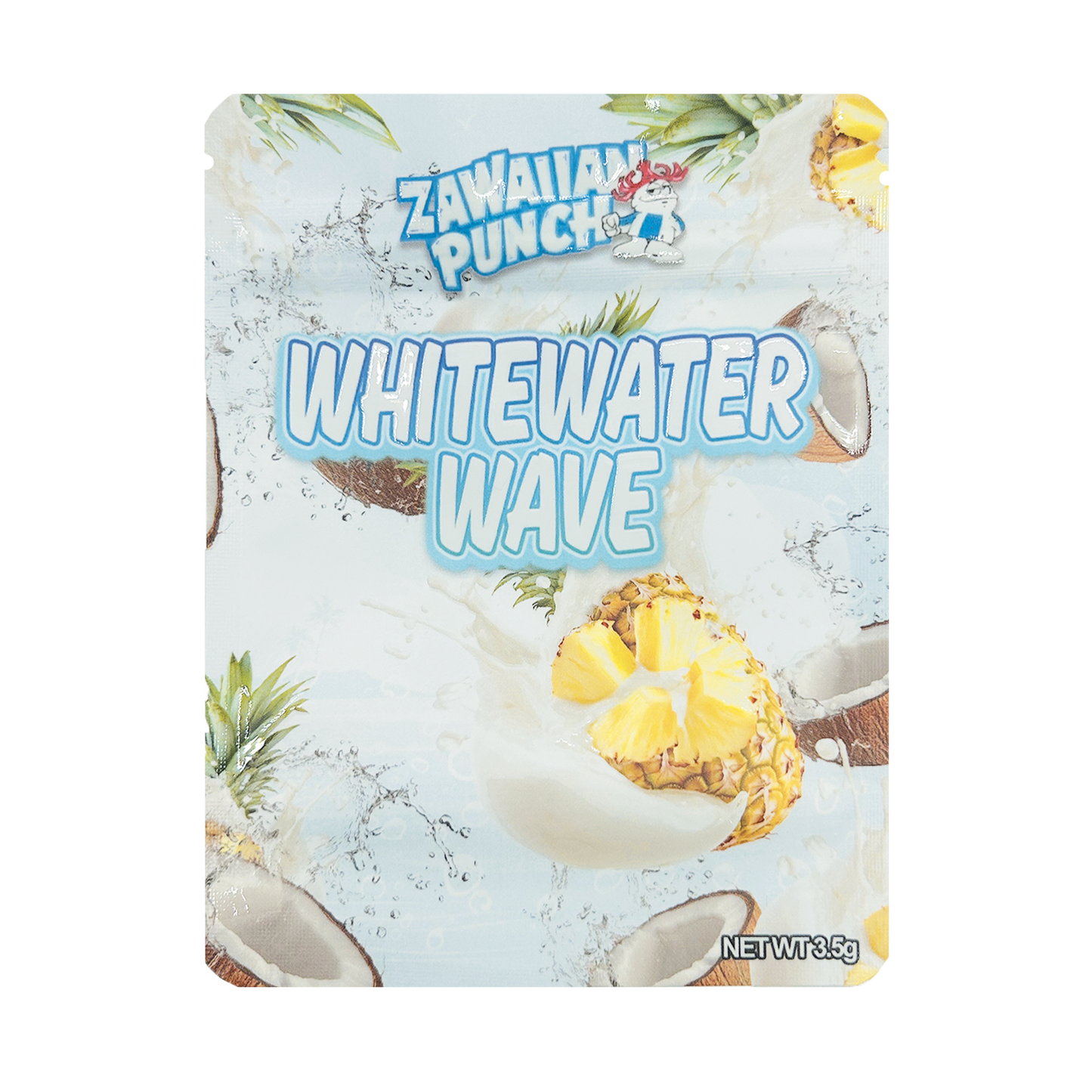 Zawaiian Punch Whitewater Wave – 3.5g Premade Mylar