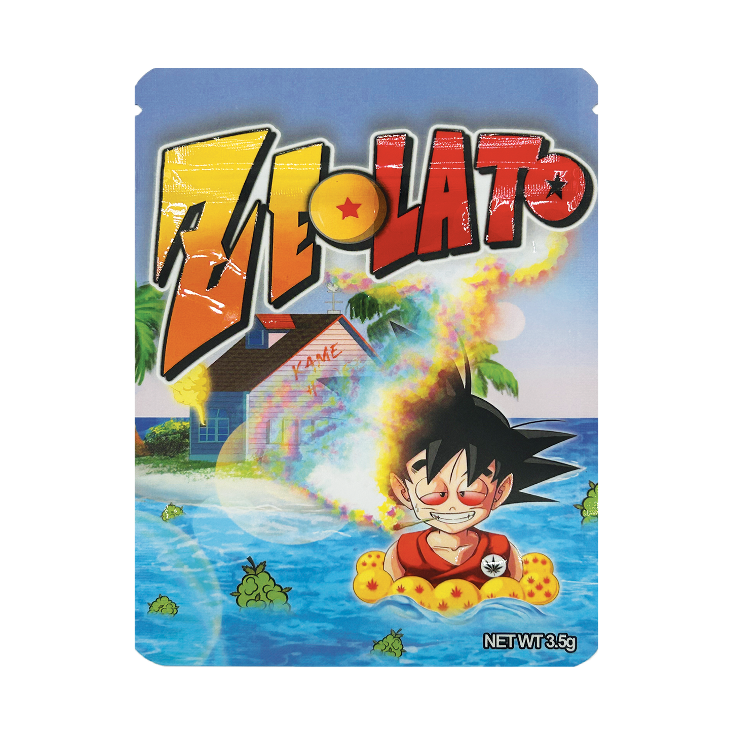 Zelato Back – 3.5g Premade Mylar