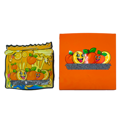 Zkittles Peach Lemonade - Premade 3.5g Box & Bag Combo