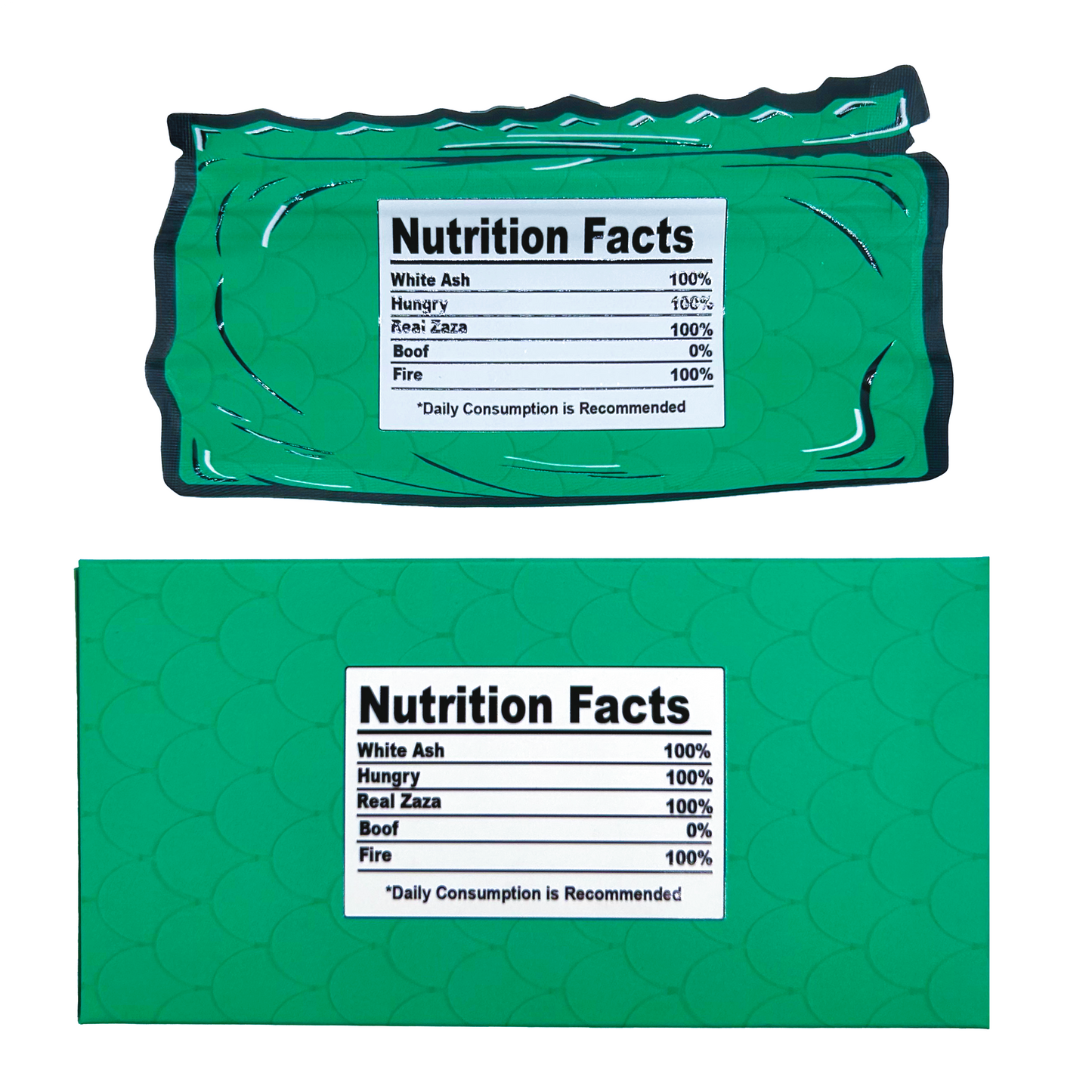 Zwedish Fish - Premade 3.5g Box & Bag Combo